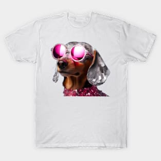 Disco dachshund T-Shirt